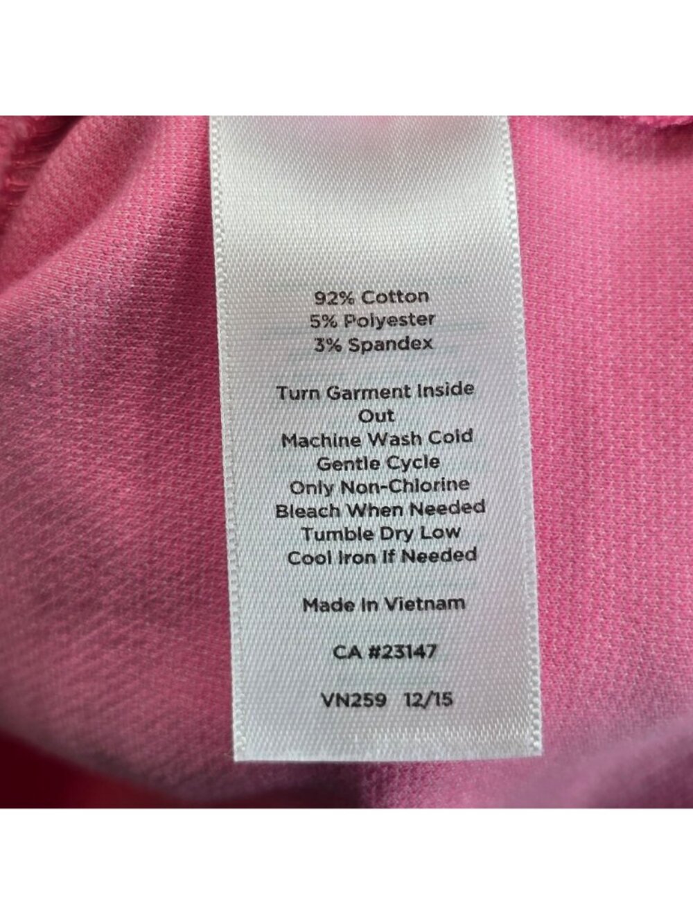 Talbots Womens Small Sleeveless Collared Pink Polo Dress Casual Sporty - Picture 3 of 5